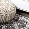 JONATHAN Y Tayri Tribal Geometric Brown/Ivory Runner Rug, 2×8, Modern, Bohemian, Vintage, Easy-Cleaning for Living Room, Bedroom, Kitchen, Pet Friendly, Non-Shedding (MOH501A-28)(2′ x 10′ (Runner))