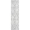 JONATHAN Y Tribal Diamond Trellis Indoor Outdoor Runner Rug 2X8 Beige/Brown, Carwa for Backyard, Patio, Porch, Easy-Cleaning, High Traffic, Pet-Friendly, Non-Shedding (SMB128A-28)(Ivory/Black)