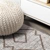 JONATHAN Y Tribal Diamond Trellis Indoor Outdoor Runner Rug 2X8 Beige/Brown, Carwa for Backyard, Patio, Porch, Easy-Cleaning, High Traffic, Pet-Friendly, Non-Shedding (SMB128A-28)(Beige/Brown)