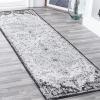 JONATHAN Y Boho Medallion Dark Blue/Gray Indoor Area Rug, 3×5, Vintage, Anaise Ornate, Easy-Cleaning for Living Room, Bedroom, Kitchen, Pet Friendly, Non-Shedding (BMF112C-3)(Gray/Black/Cream)