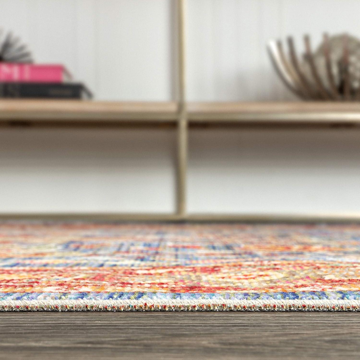 image:imageJONATHAN Y Irving PlumTerracotta Indoor Area Rug 5x8 Transitional Traditional EasyCleaning for Living Room Bedroom Kitchen Pet Friendly NonShedding MDP302A522 x 8 Runner