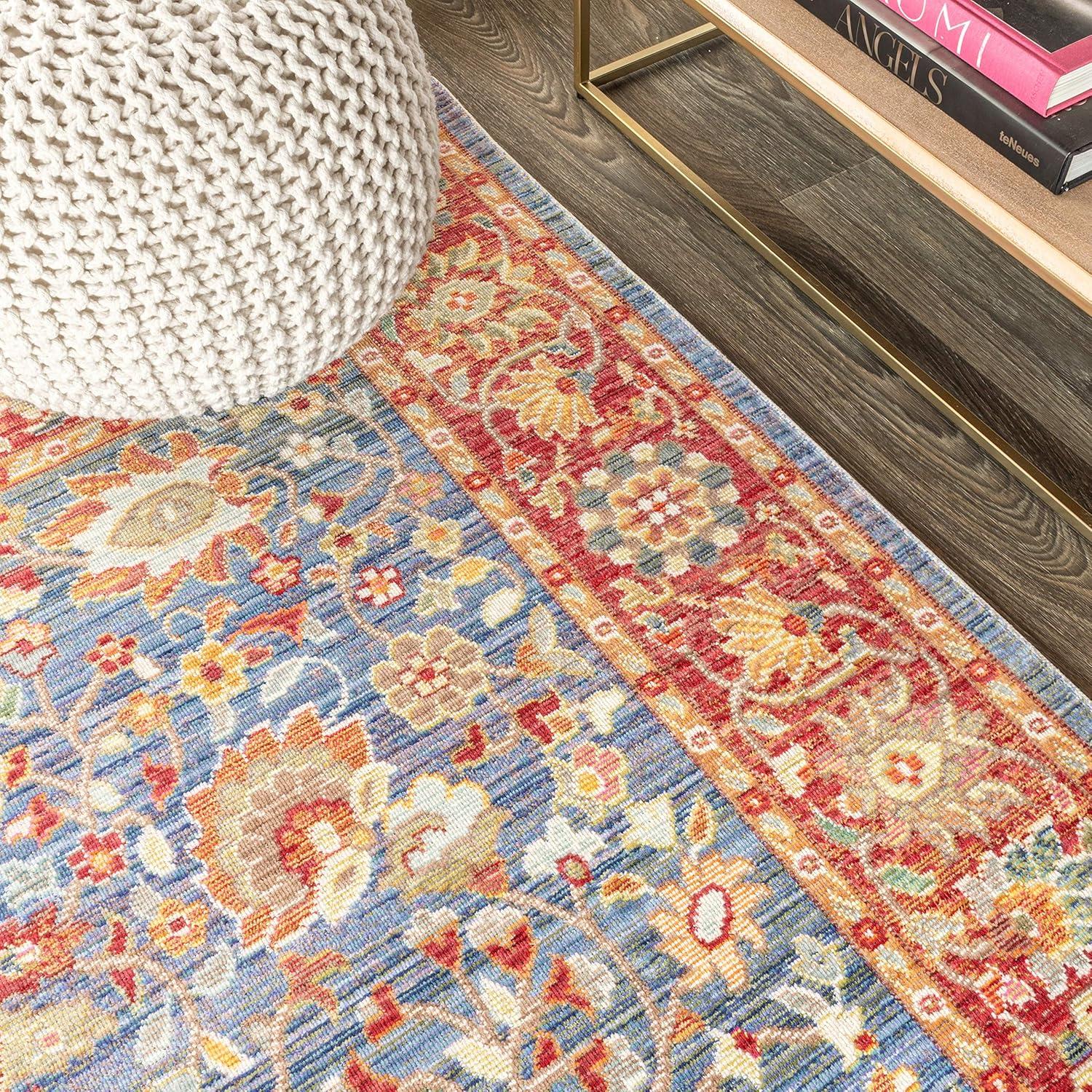 image:imageJONATHAN Y Irving PlumTerracotta Indoor Area Rug 5x8 Transitional Traditional EasyCleaning for Living Room Bedroom Kitchen Pet Friendly NonShedding MDP302A553 x 77 Rectangular