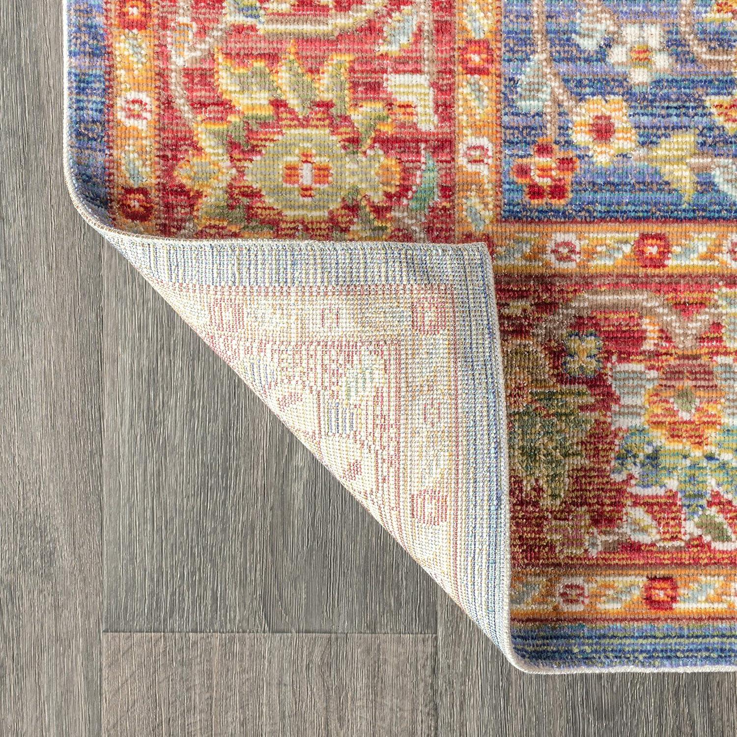 image:imageJONATHAN Y Irving PlumTerracotta Indoor Area Rug 5x8 Transitional Traditional EasyCleaning for Living Room Bedroom Kitchen Pet Friendly NonShedding MDP302A522 x 8 Runner