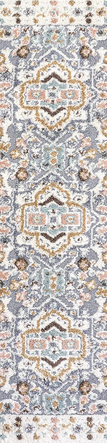 image:imageJONATHAN Y Medallion HighLow Multi Runner Rug 2X8 ft Aziza for Living Room Bedroom Kitchen Office EasyCleaning High Traffic PetFriendly NonShedding SNT109A2822 x 8 Runner