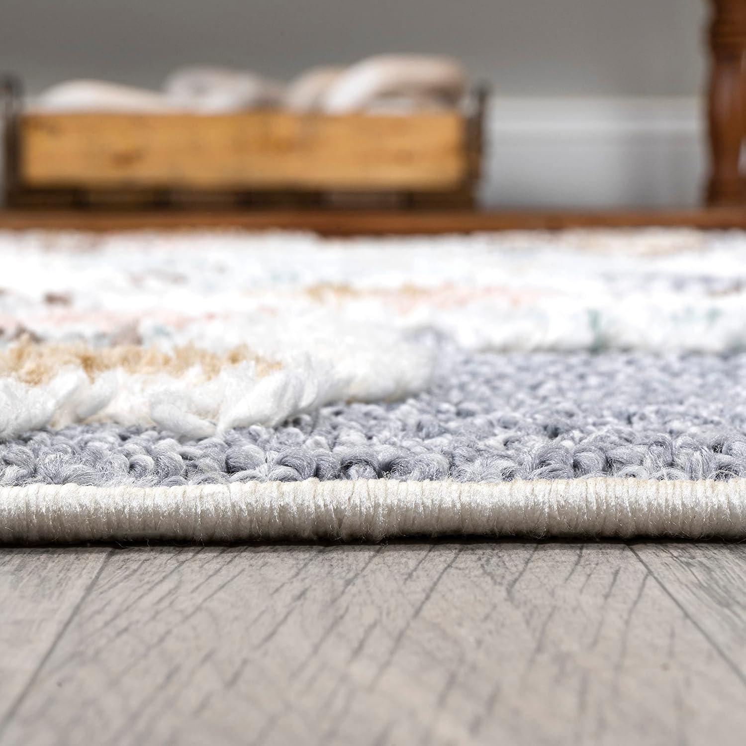 image:imageJONATHAN Y Medallion HighLow Multi Runner Rug 2X8 ft Aziza for Living Room Bedroom Kitchen Office EasyCleaning High Traffic PetFriendly NonShedding SNT109A2822 x 8 Runner