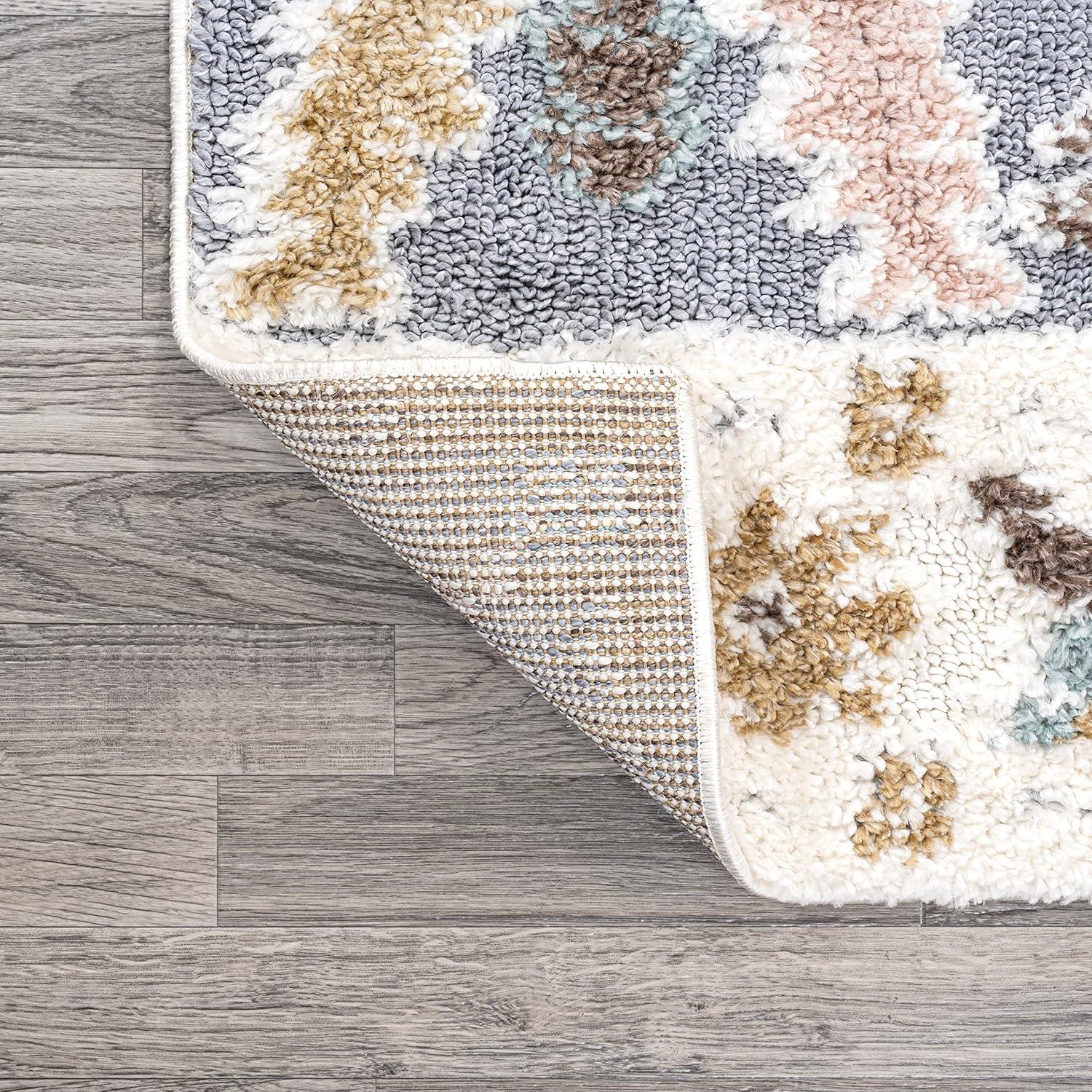 image:imageJONATHAN Y Medallion HighLow Multi Runner Rug 2X8 ft Aziza for Living Room Bedroom Kitchen Office EasyCleaning High Traffic PetFriendly NonShedding SNT109A28311 x 6 Rectangular