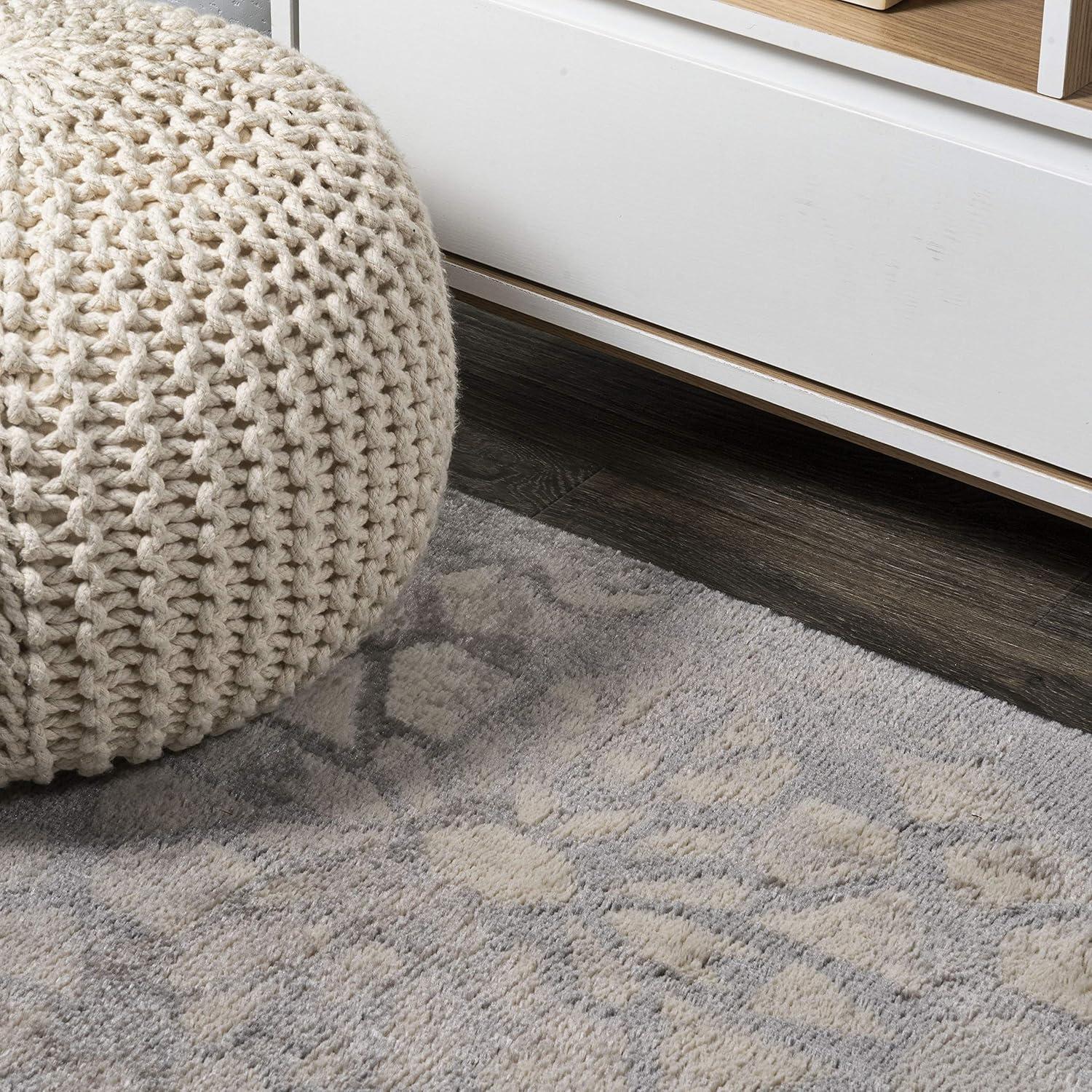 image:imageJONATHAN Y Roma Ornate Geometric Tile Gray Runner Rug 2x8 Transitional Contemporary EasyCleaning for Living Room Bedroom Kitchen Pet Friendly NonShedding MDP405A2822 x 8 Runner