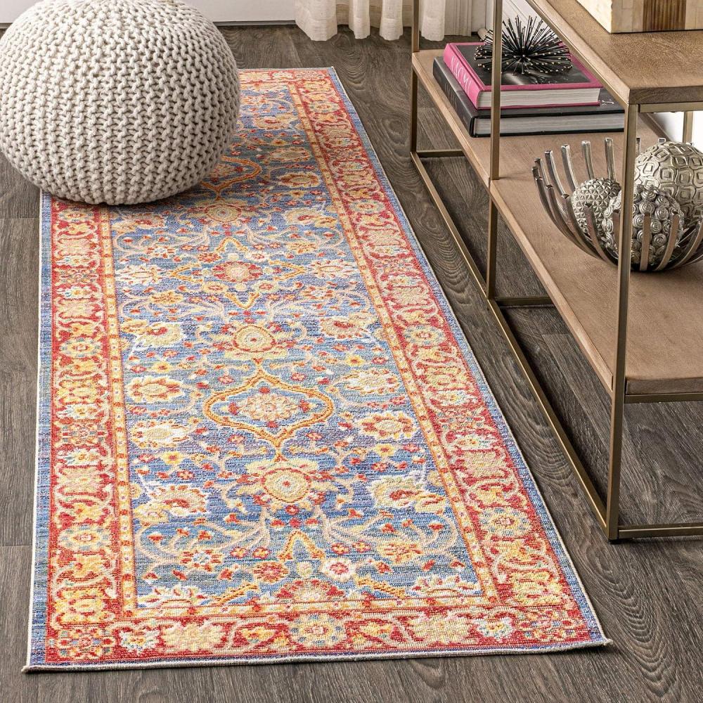 image:imageJONATHAN Y Irving PlumTerracotta Indoor Area Rug 5x8 Transitional Traditional EasyCleaning for Living Room Bedroom Kitchen Pet Friendly NonShedding MDP302A522 x 8 Runner