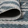 JONATHAN Y Diamond Tribal Indoor Outdoor Area Rug 8X10 Blue/Gray, Sintra for Backyard, Patio, Porch, Easy-Cleaning, High Traffic, Pet-Friendly, Non-Shedding (SMB116A-8)(Blue/Gray)