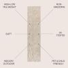 JONATHAN Y Maribo High-Low Abstract Striped Beige/Cream 5×8 Indoor/Outdoor Area Rug for Patio, Backyard, Living Room, Bedroom, Office, Hose-Washable (SCN103D-5)(Beige/Cream)