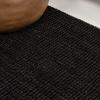 JONATHAN Y Pata Hand Woven Chunky Jute Brown Indoor Area Rug, 5×8, Bohemian, Rustic, Cottage, Easy-Cleaning for Living Room, Bedroom, Kitchen, Non-Shedding (NRF102G-5)(Black)