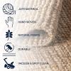 JONATHAN Y Pata Hand Woven Chunky Jute Brown Indoor Area Rug, 5×8, Bohemian, Rustic, Cottage, Easy-Cleaning for Living Room, Bedroom, Kitchen, Non-Shedding (NRF102G-5)(Natural)