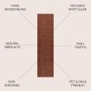JONATHAN Y Pata Hand Woven Chunky Jute Brown Indoor Area Rug, 5×8, Bohemian, Rustic, Cottage, Easy-Cleaning for Living Room, Bedroom, Kitchen, Non-Shedding (NRF102G-5)(Terracotta)