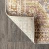 JONATHAN Y Petras Modern Ornate Medallion Gray/Brown Indoor Area Rug, 5×8, Transitional, Traditional, Easy-Cleaning for Living Room, Bedroom, Kitchen, Pet Friendly, Non-Shedding (MDP307A-5)(Grey)