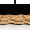 JONATHAN Y Scalloped Basketweave Coir Indoor Outdoor Mat 18″X30″ Natural/Bleach, Maeve Classic Coastal for Backyard, Patio, Porch, Easy-Cleaning, High Traffic, Pet-Friendly Non-Shedding NRF100B-1830(Natural/Bleach)