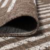 JONATHAN Y Stripe Geometric Indoor Outdoor Runner Rug 2X10 Beige/Brown, Zolak Berber for Backyard, Patio, Porch, Easy-Cleaning, High Traffic, Pet-Friendly, Non-Shedding (SMB124A-210)(Brown/Beige)