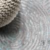 JONATHAN Y Timeworn Abstract Gray/Turquoise Runner Rug 2X8 ft, Modern for Living Room, Bedroom, Kitchen, Office, Easy-Cleaning, High Traffic, Pet-Friendly, Non-Shedding SOR205A-28(2′ x 8′ (Runner))