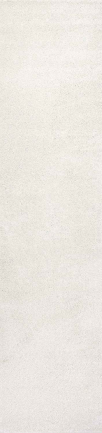 image:imageJONATHAN Y Haze Solid LowPile Cream Runner Rug 2x8 CoastalBohemianMinimalistClassic EasyCleaning for Living RoomBedroomKitchenPet FriendlyNonShedding SEU100T28