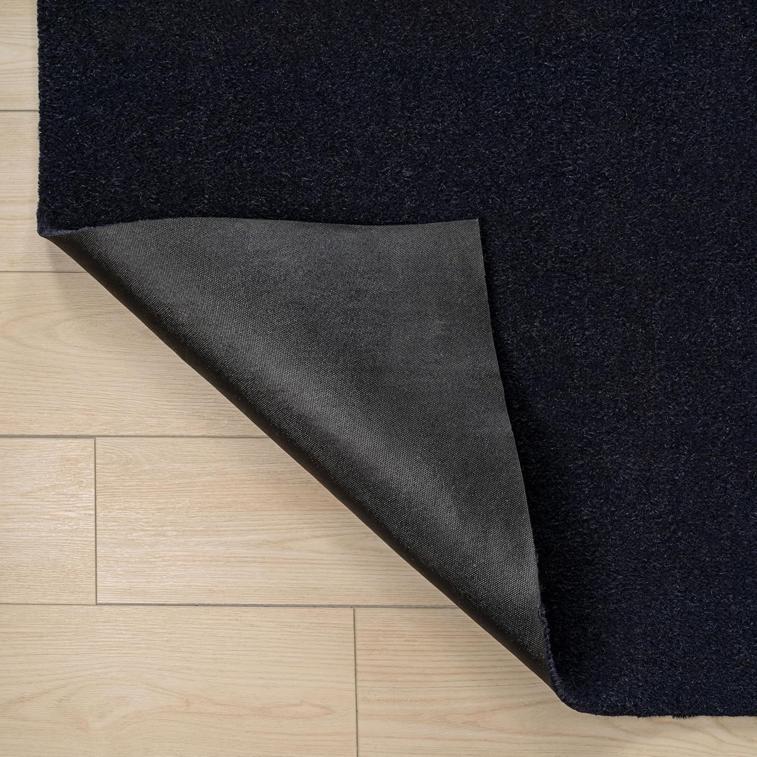 image:imageJONATHAN Y Peater Classic Casual Commercial Natural Coir Taupe 2 ft x 8 ft Doormat for Entrance Front Door Entryway CHG100C28Black