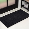 JONATHAN Y Peater Classic Casual Commercial Natural Coir Taupe 2 ft. x 8 ft. Doormat for Entrance, Front Door, Entryway CHG100C-28(Black)