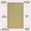 JONATHAN Y Peater Classic Casual Commercial Natural Coir Taupe 2 ft. x 8 ft. Doormat for Entrance, Front Door, Entryway CHG100C-28(Bleach)