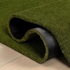 JONATHAN Y Peater Classic Casual Commercial Natural Coir Taupe 2 ft. x 8 ft. Doormat for Entrance, Front Door, Entryway CHG100C-28(Green)
