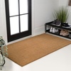 JONATHAN Y Peater Classic Casual Commercial Natural Coir Taupe 2 ft. x 8 ft. Doormat for Entrance, Front Door, Entryway CHG100C-28(Light Brown)
