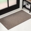 JONATHAN Y Peater Classic Casual Commercial Natural Coir Taupe 2 ft. x 8 ft. Doormat for Entrance, Front Door, Entryway CHG100C-28(Taupe)