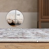 JONATHAN Y Washable Polyester Machine-Washable Runner Rug with Traditional Medallion Floral Border, Rose Clay and Ivory, 2′ x 8′, Vintage Low Pile for Hallway WSH504H-28(Beige/Ivory)
