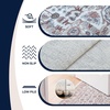 JONATHAN Y Washable Polyester Machine-Washable Runner Rug with Traditional Medallion Floral Border, Rose Clay and Ivory, 2′ x 8′, Vintage Low Pile for Hallway WSH504H-28(Rose Clay/Ivory)