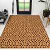 JONATHAN Y Peater Classic Casual Commercial Natural Coir Taupe 2 ft. x 8 ft. Doormat for Entrance, Front Door, Entryway CHG100C-28(Natural/Black Dot)