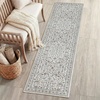 JONATHAN Y Washable Polyester Machine-Washable Runner Rug with Traditional Medallion Floral Border, Rose Clay and Ivory, 2′ x 8′, Vintage Low Pile for Hallway WSH504H-28(Beige/Ivory)
