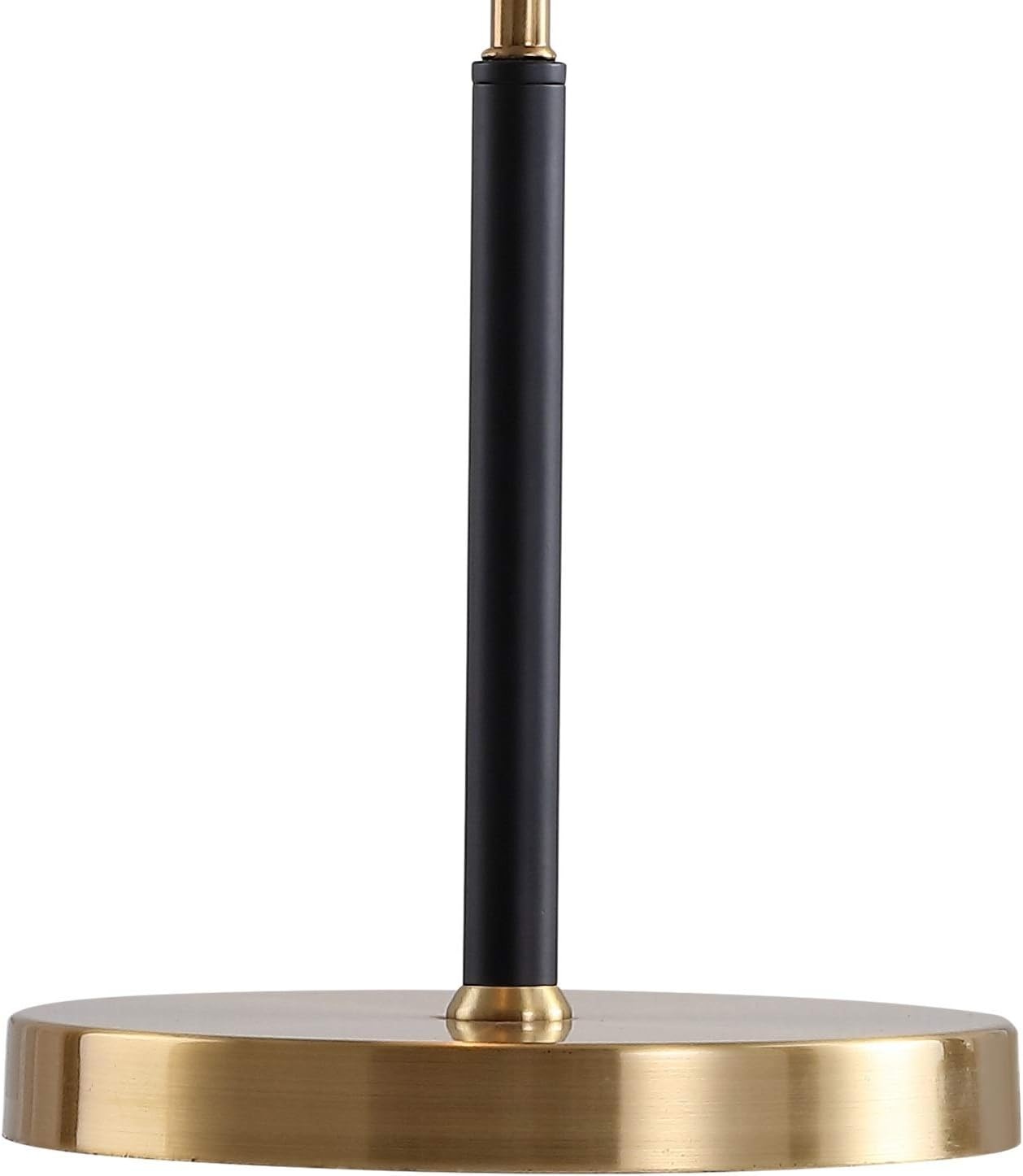 image:imageJONATHAN Y 225 MidCentury Modern Desk Lamp Black and Brass Gold Metal Bedside Lamp for Living Room Bedroom Nightstand Minimalist Office Task Lamp Black Metal Shade LED Bulb Included JYL6008A