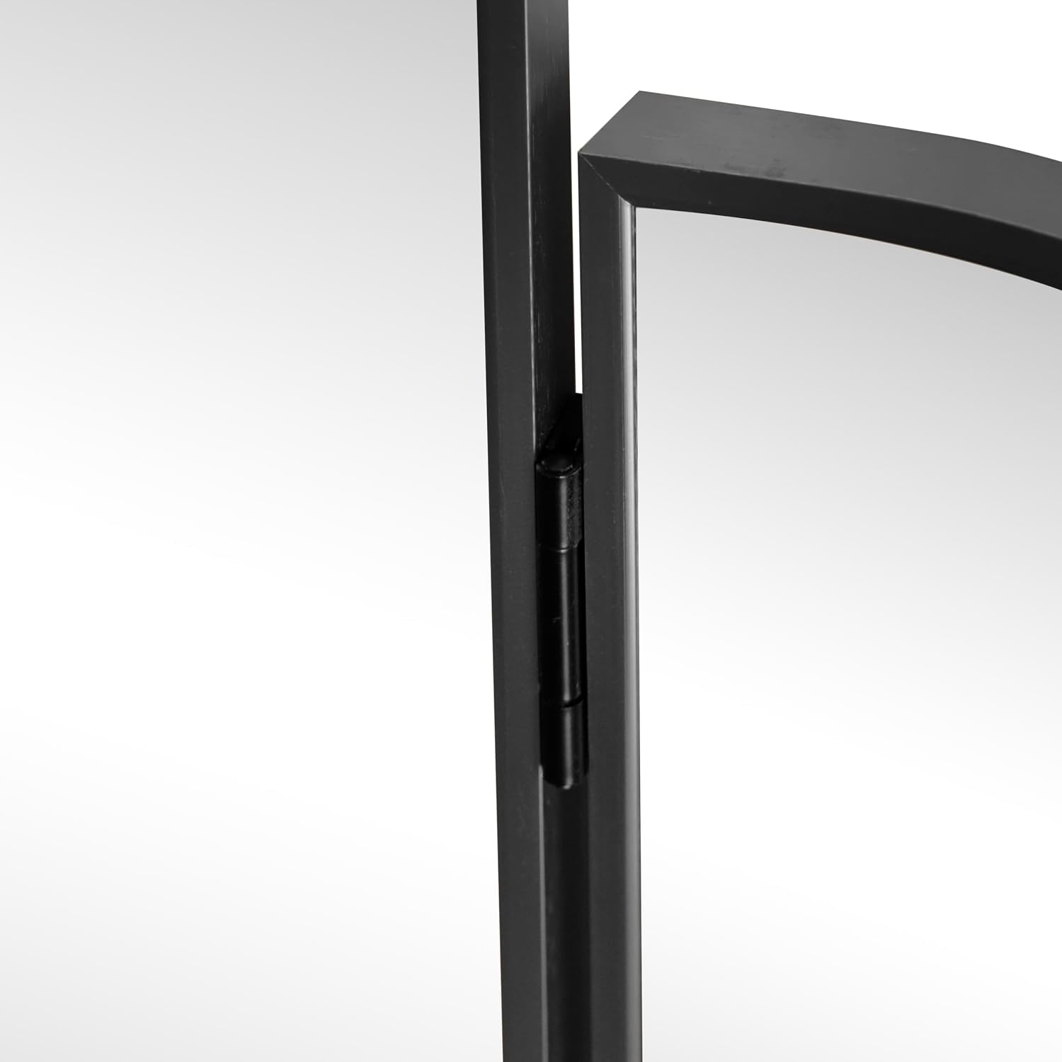 image:imageJONATHAN Y Arjen Aluminum Arch Trifold Vanity Mirror 28 x 28 Nickel with 3Way Adjustable Panels and HD Reflection for Tabletop and Wall Mount Modern Classic Home Decor MIR218CBlack