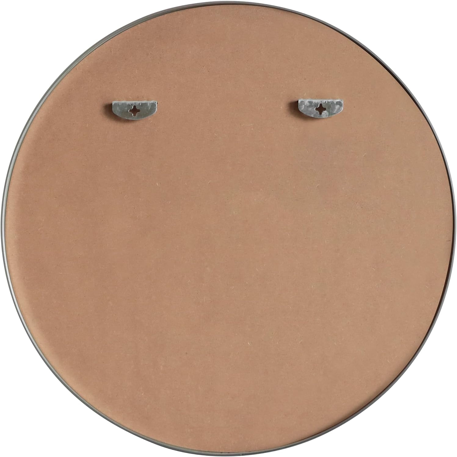 image:imageJONATHAN Y Eclipse Aluminum Metal Framed Round Wall Mirror 24 Gold Circle Wall Mounted Vanity Mirror for Bathroom Entryway and Living Room with Modern Minimalist Design and HD Glass MIR222BNickel