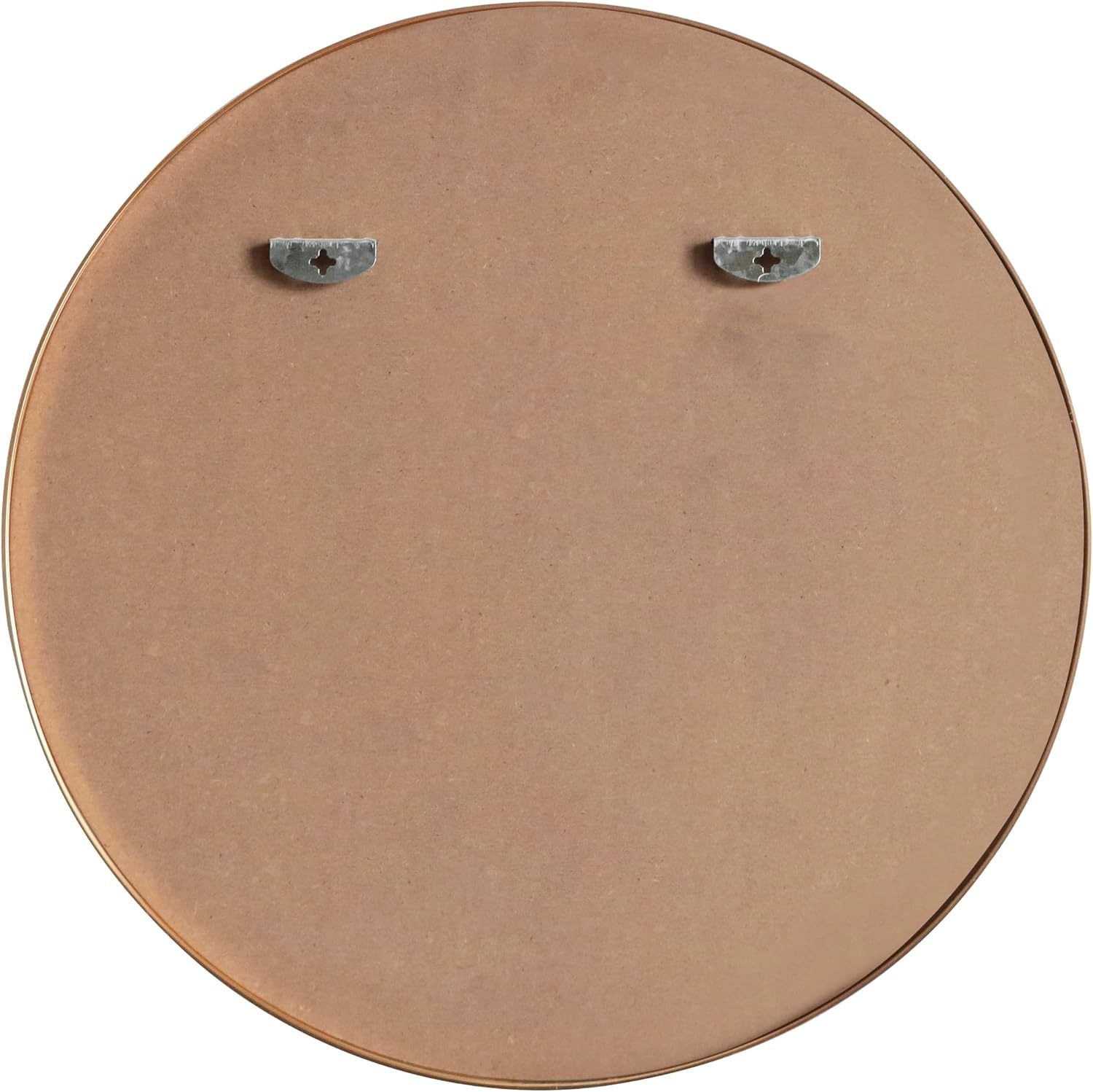 image:imageJONATHAN Y Eclipse Aluminum Metal Framed Round Wall Mirror 24 Gold Circle Wall Mounted Vanity Mirror for Bathroom Entryway and Living Room with Modern Minimalist Design and HD Glass MIR222BGold