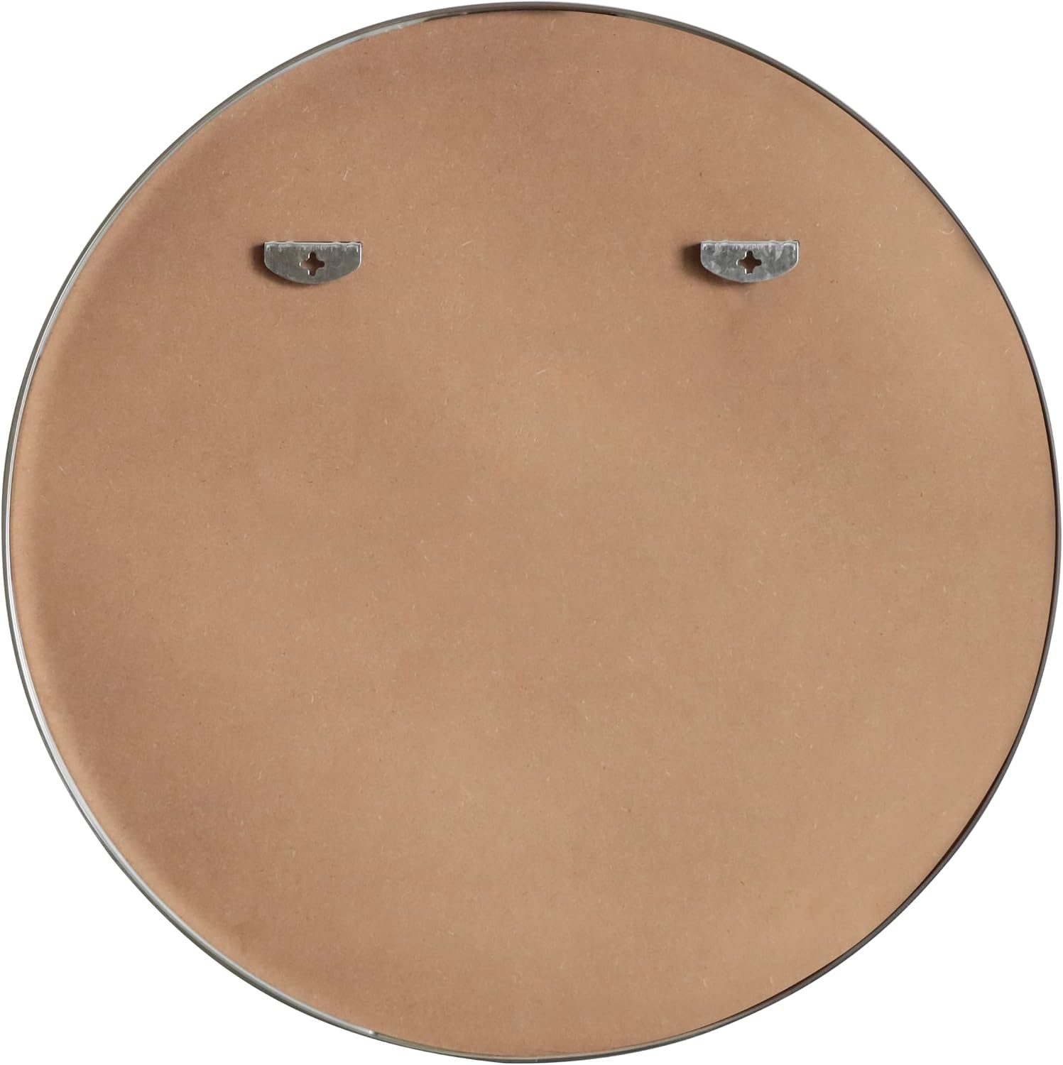 image:imageJONATHAN Y Eclipse Aluminum Metal Framed Round Wall Mirror 24 Gold Circle Wall Mounted Vanity Mirror for Bathroom Entryway and Living Room with Modern Minimalist Design and HD Glass MIR222BNickel