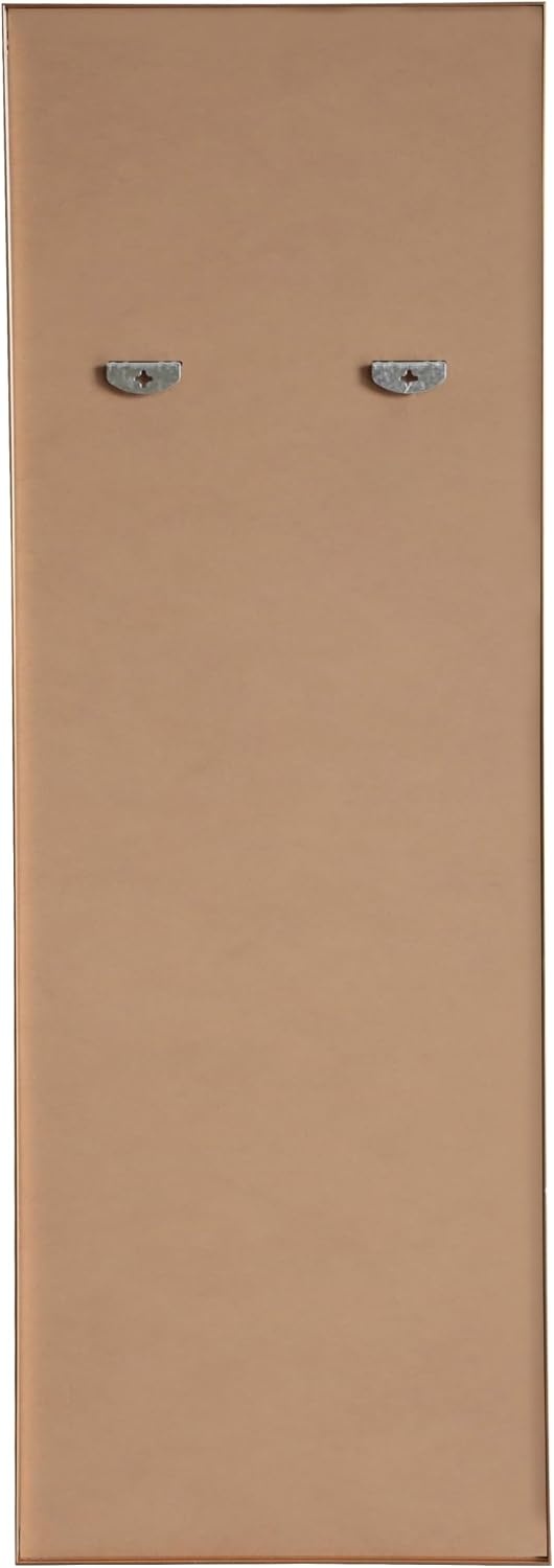 image:imageJONATHAN Y Strait Aluminum Full Length Rectangular Mirror 20 x 59 Nickel Glossy Metal Frame for Bedroom and Living Room Modern Minimalist Wall Mounted and Leaner Large Body Mirror MIR228CGold