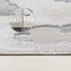 JONATHAN Y Hedwig High-Low Cloud Blue 5×5 Square Indoor/Outdoor Area Rug, Youth Scandi, Kids, Modern, Cottage, Transitional for Bedroom,Kitchen,Living Room,Non Shedding,Easy-Washing (SCN105A-5SQ)(Ivory/Blue)