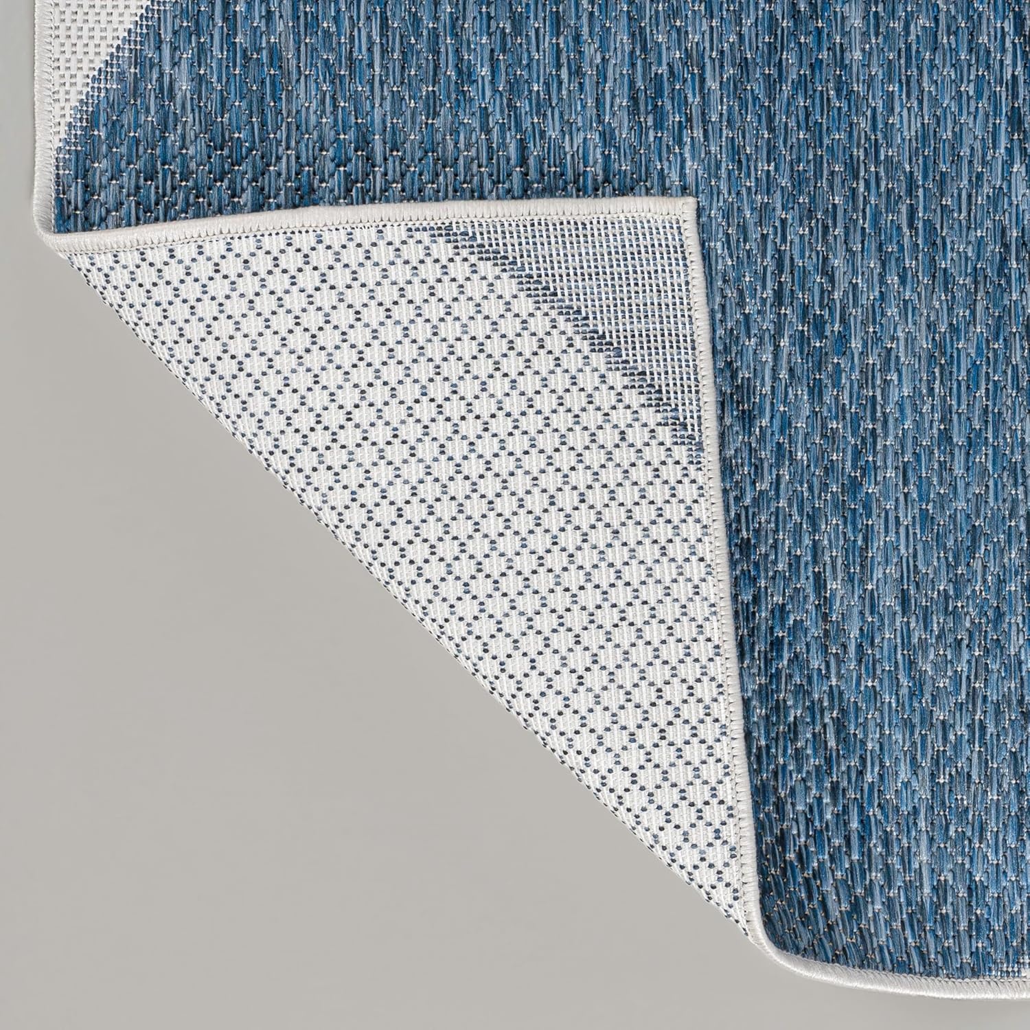 image:imageJONATHAN Y Geometric Organic Shapes Indoor Outdoor Area Rug 3X5 NavyCream Rayna Modern for Backyard Patio Porch EasyCleaning High Traffic PetFriendly NonShedding TSN305B3NavyCream