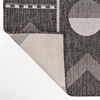 JONATHAN Y Geometric Indoor Outdoor Area Rug 3X5 Navy/Cream, Soren Modern for Backyard, Patio, Porch, Easy-Cleaning, High Traffic, Pet-Friendly, Non-Shedding (TSN304C-3)(Black/Cream)