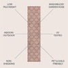 JONATHAN Y Mediterranean Tile Design Indoor Outdoor Area Rug 3X5 Navy/Cream, Amora Traditional for Backyard, Patio, Porch, Easy-Cleaning, High Traffic, Pet-Friendly, Non-Shedding (TSN206A-3)(Salmon/Cream)